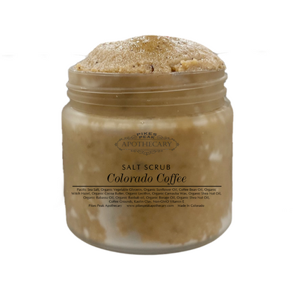 Colorado Coffee Salt Scrub