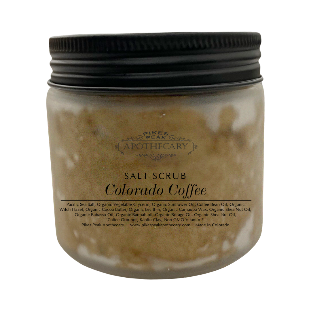 Colorado Coffee Salt Scrub