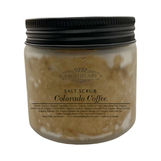 Colorado Coffee Salt Scrub