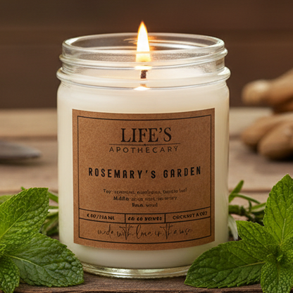 Rosemary's Garden Farmhouse Candle
