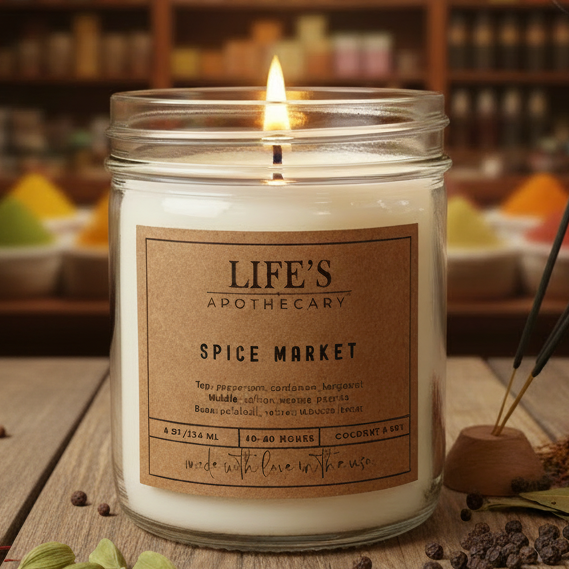 Spice Market Farmhouse Candle