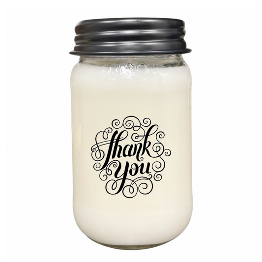 Thank You Gratitude Candle