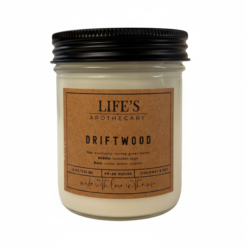 Driftwood Farmhouse Candle