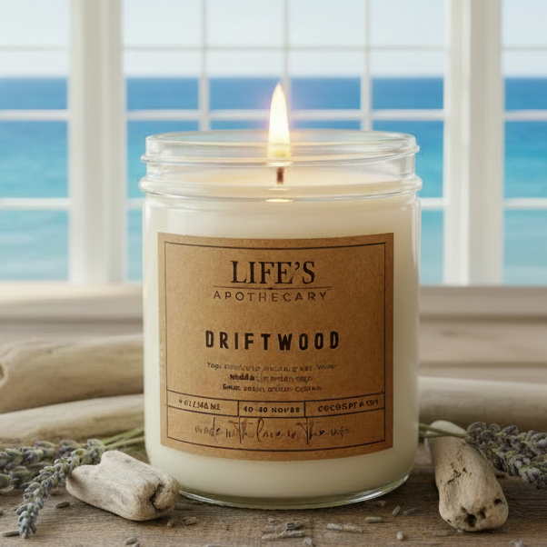 Driftwood Farmhouse Candle
