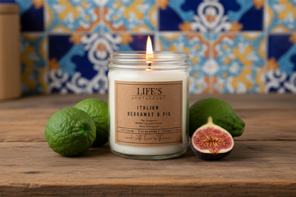 Italian Bergamot & Fig Farmhouse Candle