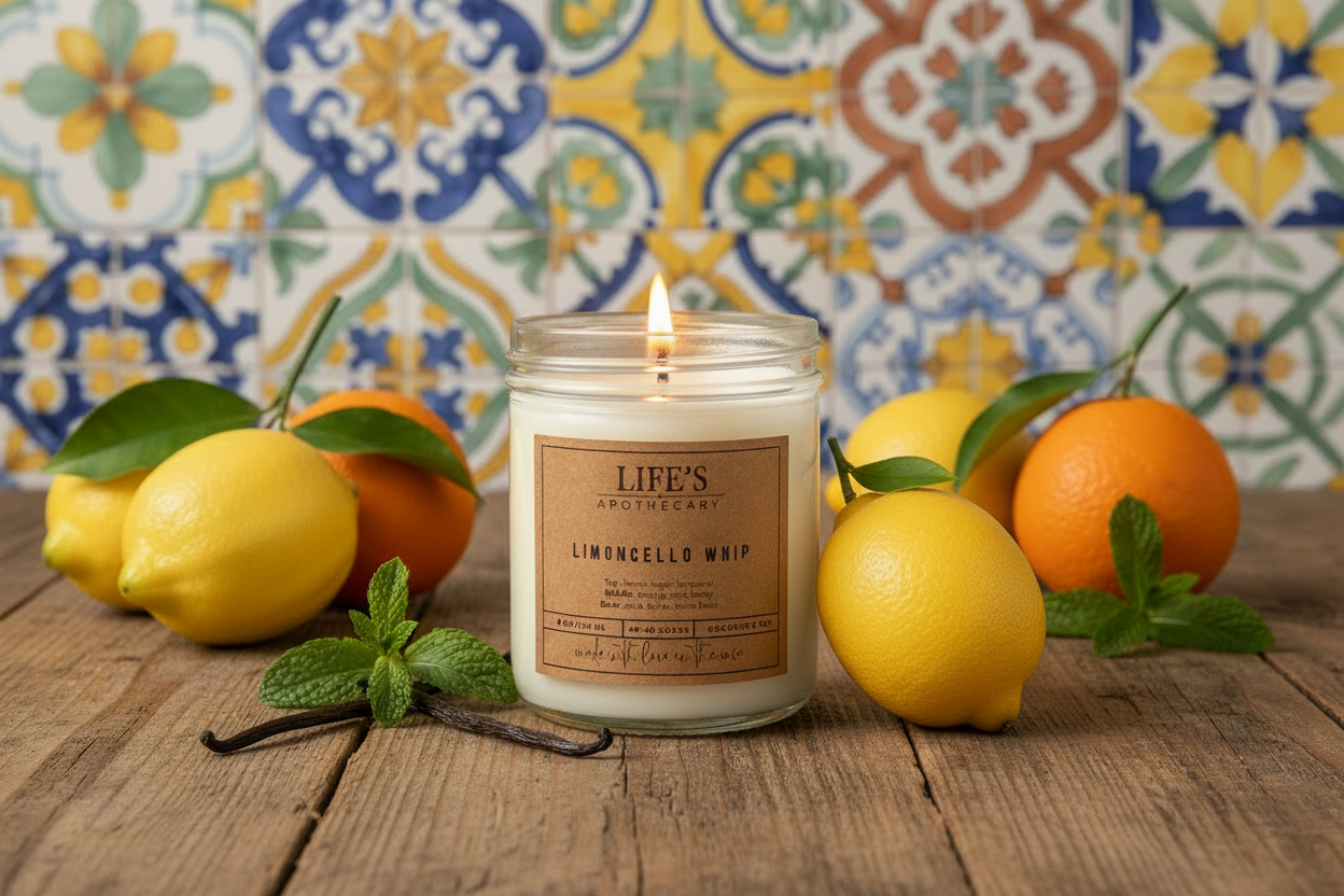 Limoncello Whip Farmhouse Candle