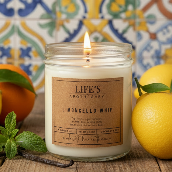 Limoncello Whip Farmhouse Candle