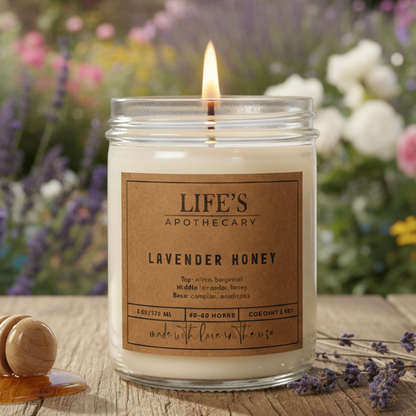 Lavender Honey Farmhouse Candle
