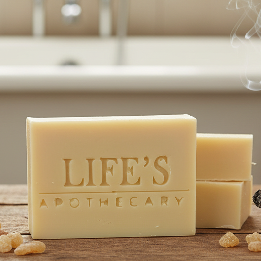 Frankincense, Palo Santo & Petitgrain Bar Soap